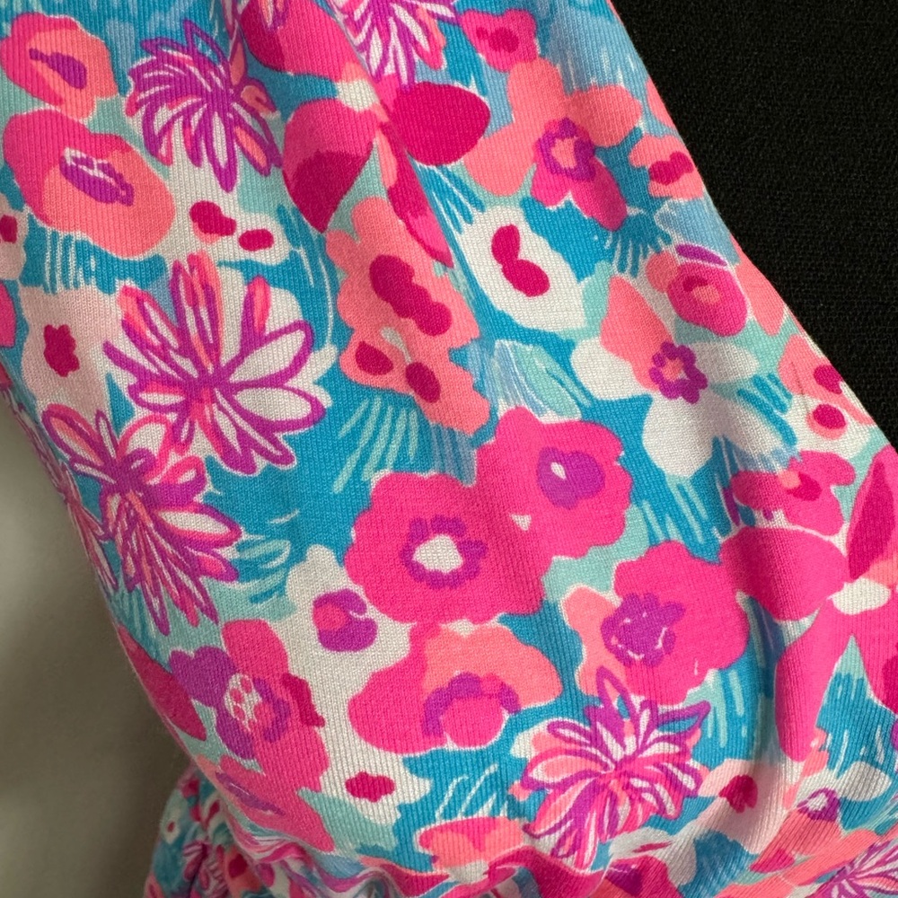 Lilly Pulitzer Faye V-Neck Ruffle Dress ‘Baby Bloomer’ Sz Ss - Picture 6 of 9